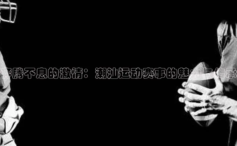 奔腾不息的激情：潮汕运动赛事的魅力与传承